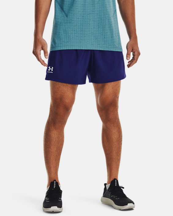 Men's UA Essential Volley Shorts, Blue, pdpMainDesktop image number 0
